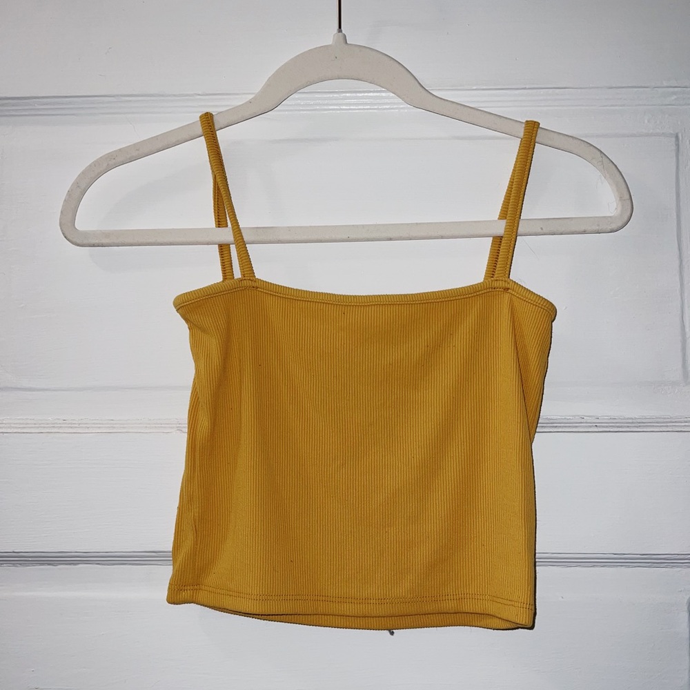 Brandy Melville Mustard Tank Top